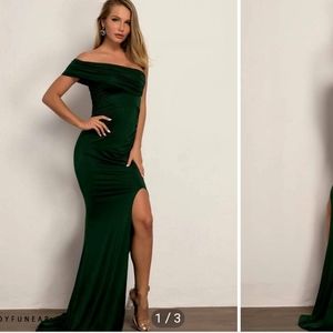 Off the shoulder dress maternity